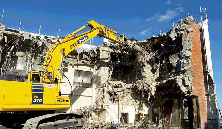 羽生領事務所棟解体等工事