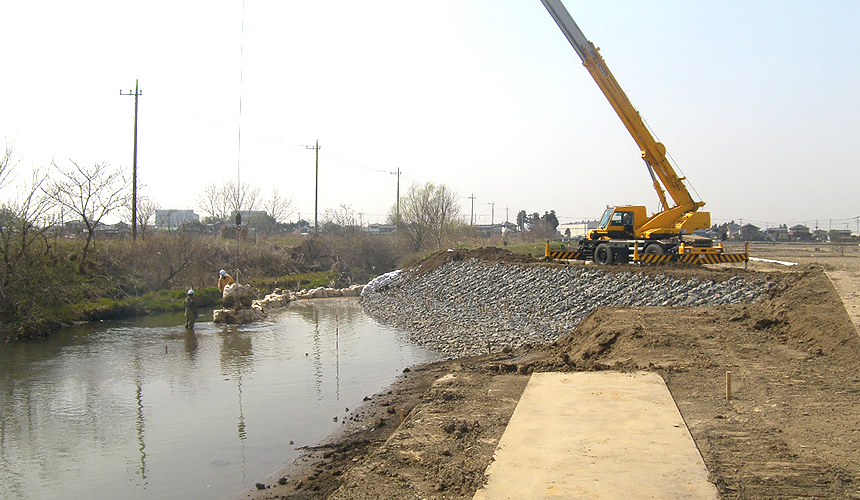 総簡加）社会資本整備総合交付金工事（引堤工１工区）