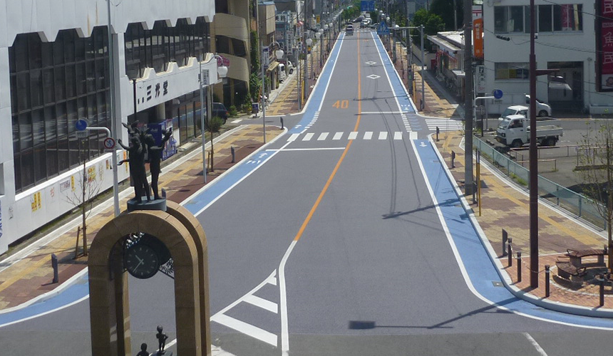 まちのシンボルロード整備工事